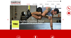 Desktop Screenshot of olympia-gym.de