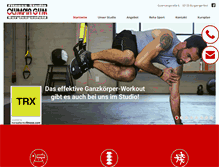 Tablet Screenshot of olympia-gym.de